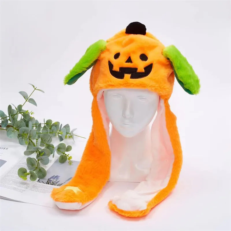Cute hat with moving ears