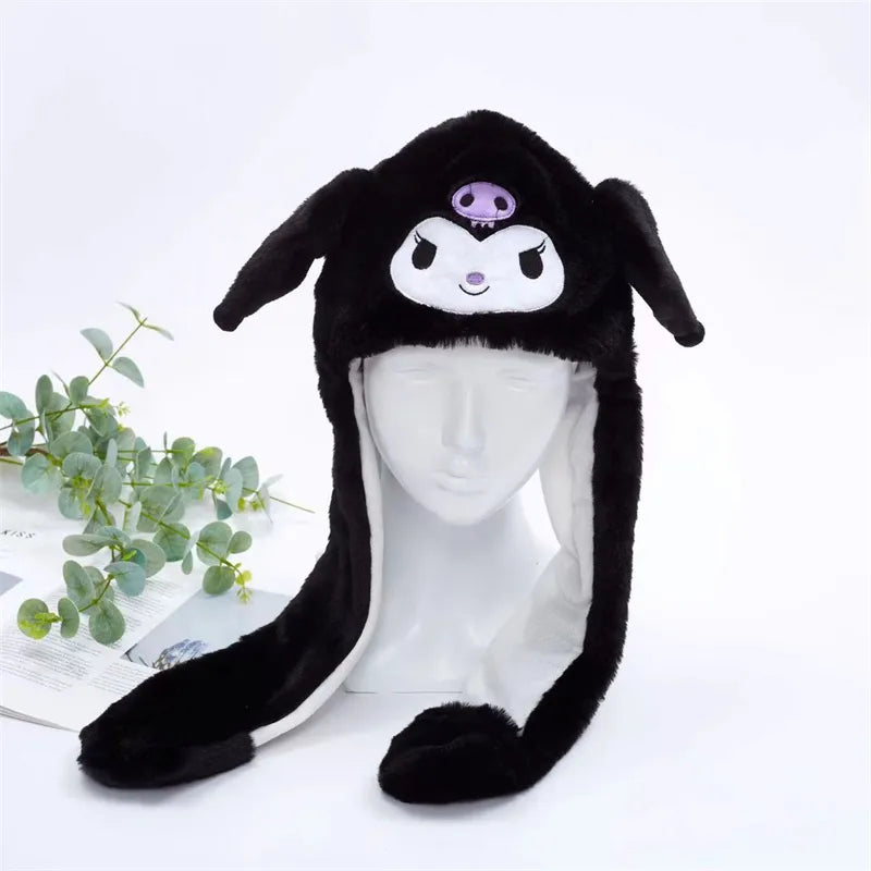 Cute hat with moving ears
