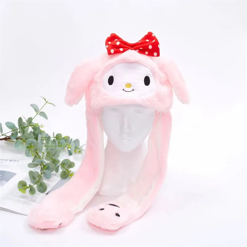 Cute hat with moving ears
