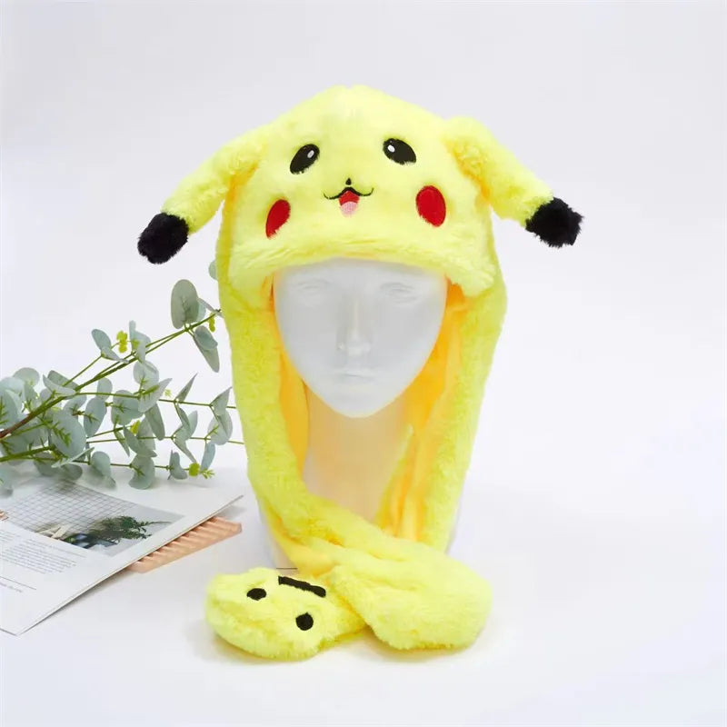 Cute hat with moving ears