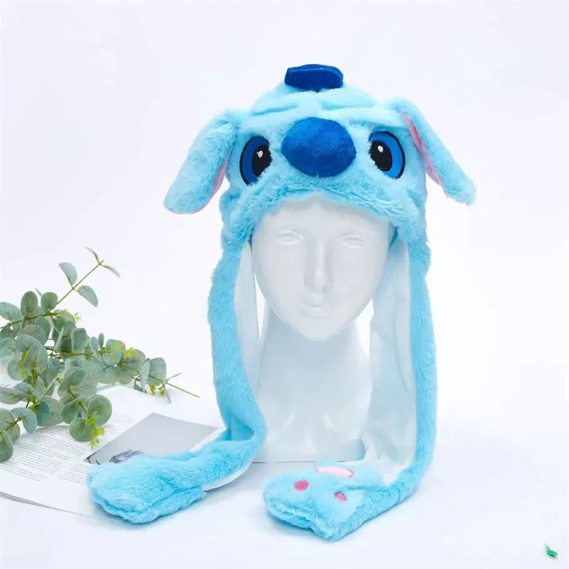 Cute hat with moving ears
