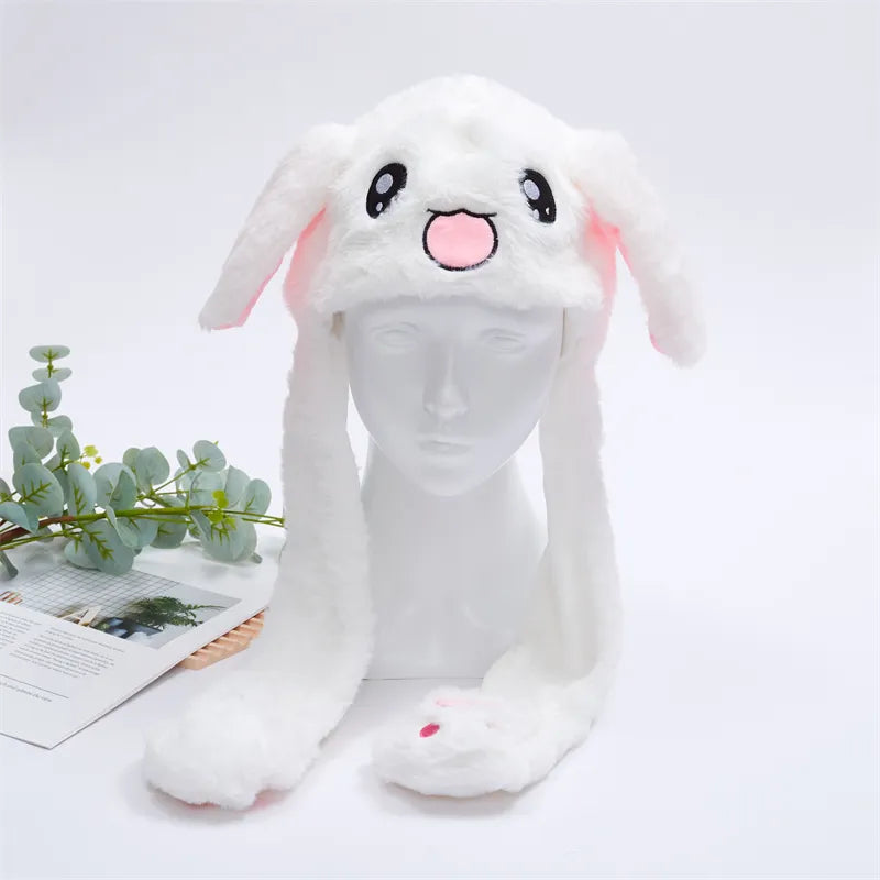 Cute hat with moving ears