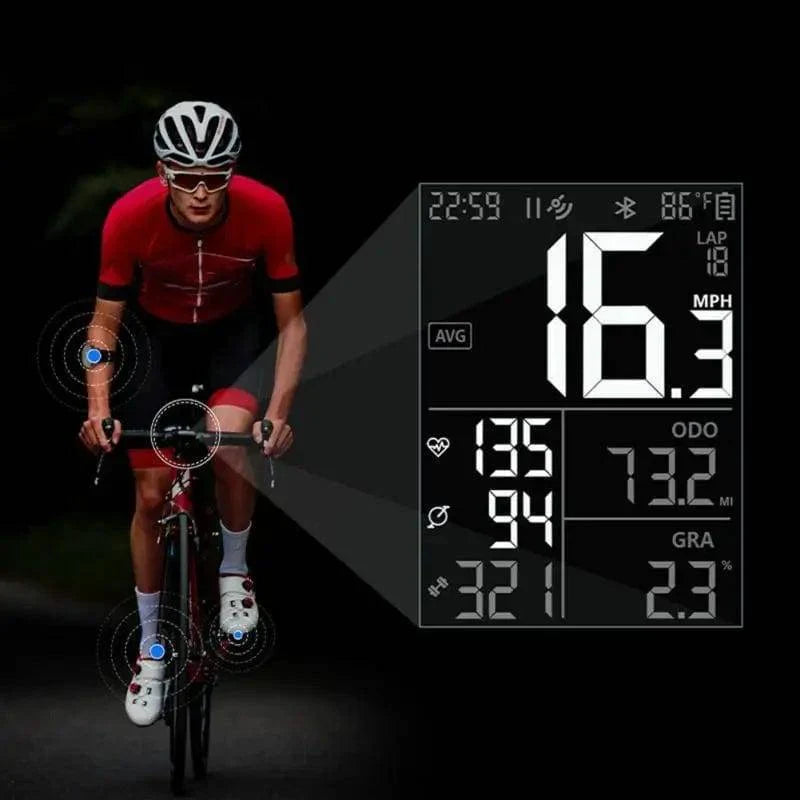 Cycplus M2 Wireless GPS Bicycle Computer
