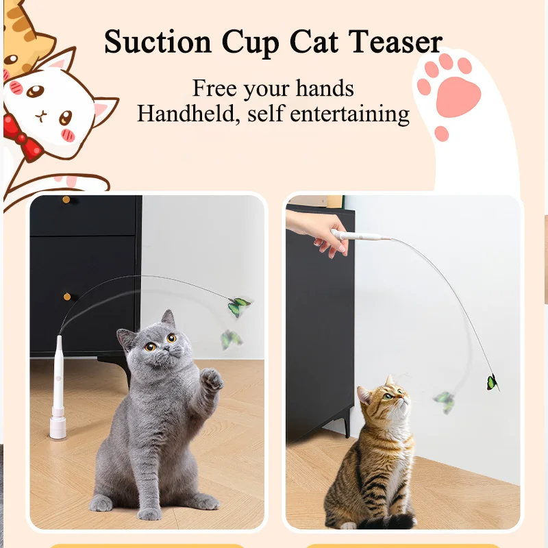 Dancing Butterfly: Interactive Playful Dancing Butterfly for Cats
