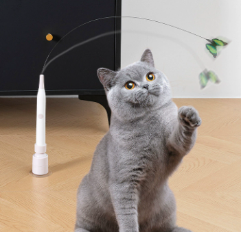 Dancing Butterfly: Interactive Playful Dancing Butterfly for Cats