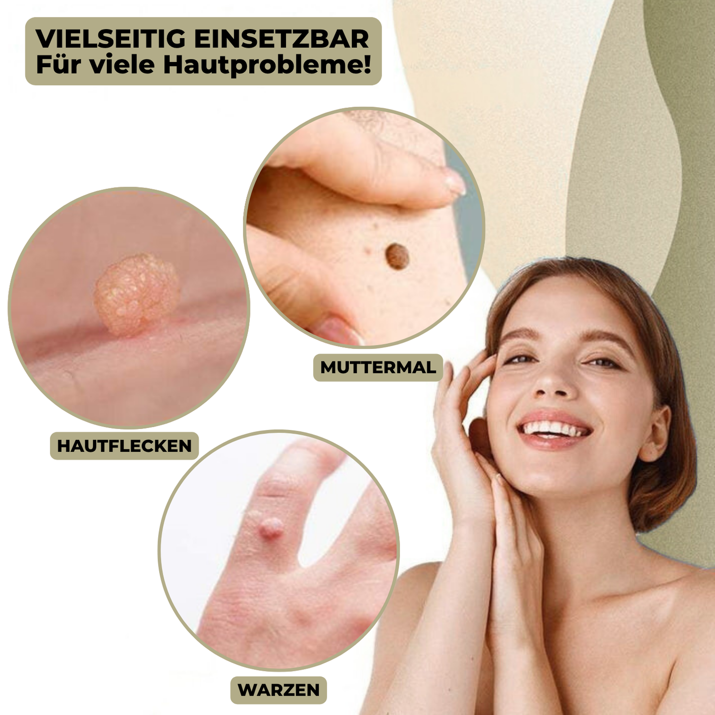 DermaLinx Wart Remover | Pain-Free Removal of Warts & Moles | For Home | Without Surgery
