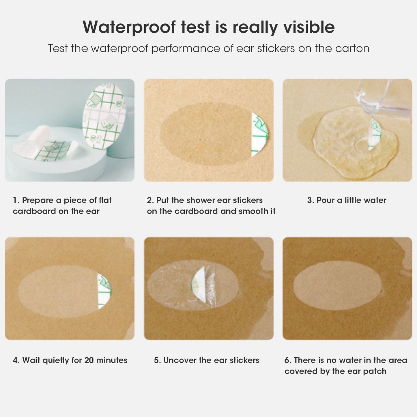 Disposable Waterproof Swimming Ear Protection Set