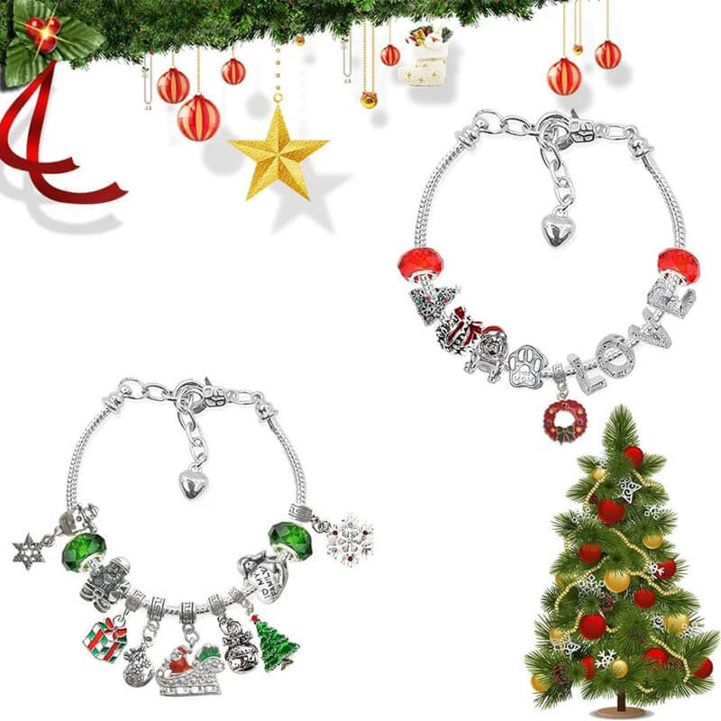 DIY Christmas Bracelet Advent Calendar for 24 Days of Creative Fun
