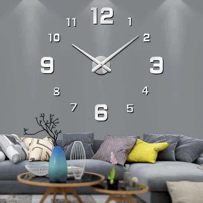 DIY Wall Clock Large 60-130cm - Modern Design