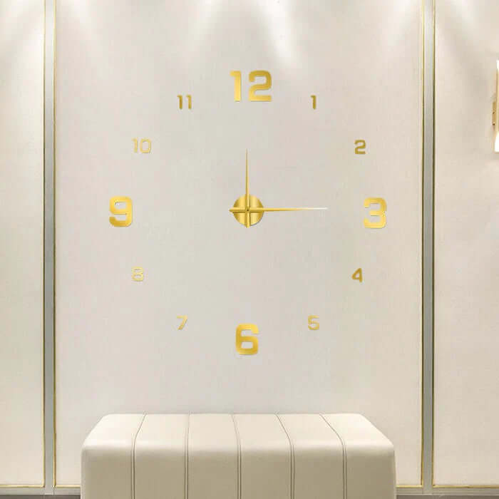 DIY Wall Clock Large 60-130cm - Modern Design