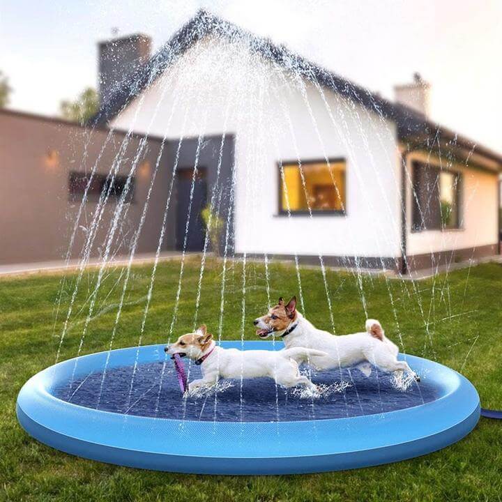 Dog Sprinkler Pad for Dogs – Cool Down and Play in Summer Heat!