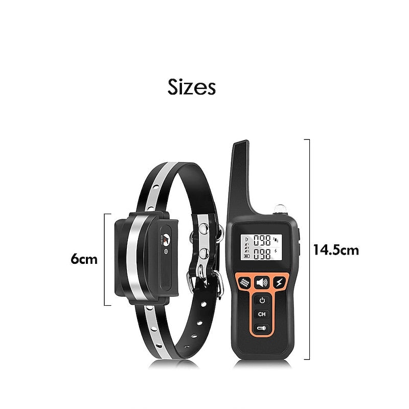 Dog Training Collar – Rechargeable & Waterproof up to 1000m