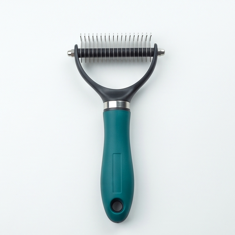Double-Sided Dematting Brush