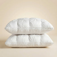 Down Pillow | Soft Support Like in a Hotel | Breathable Cotton Cover