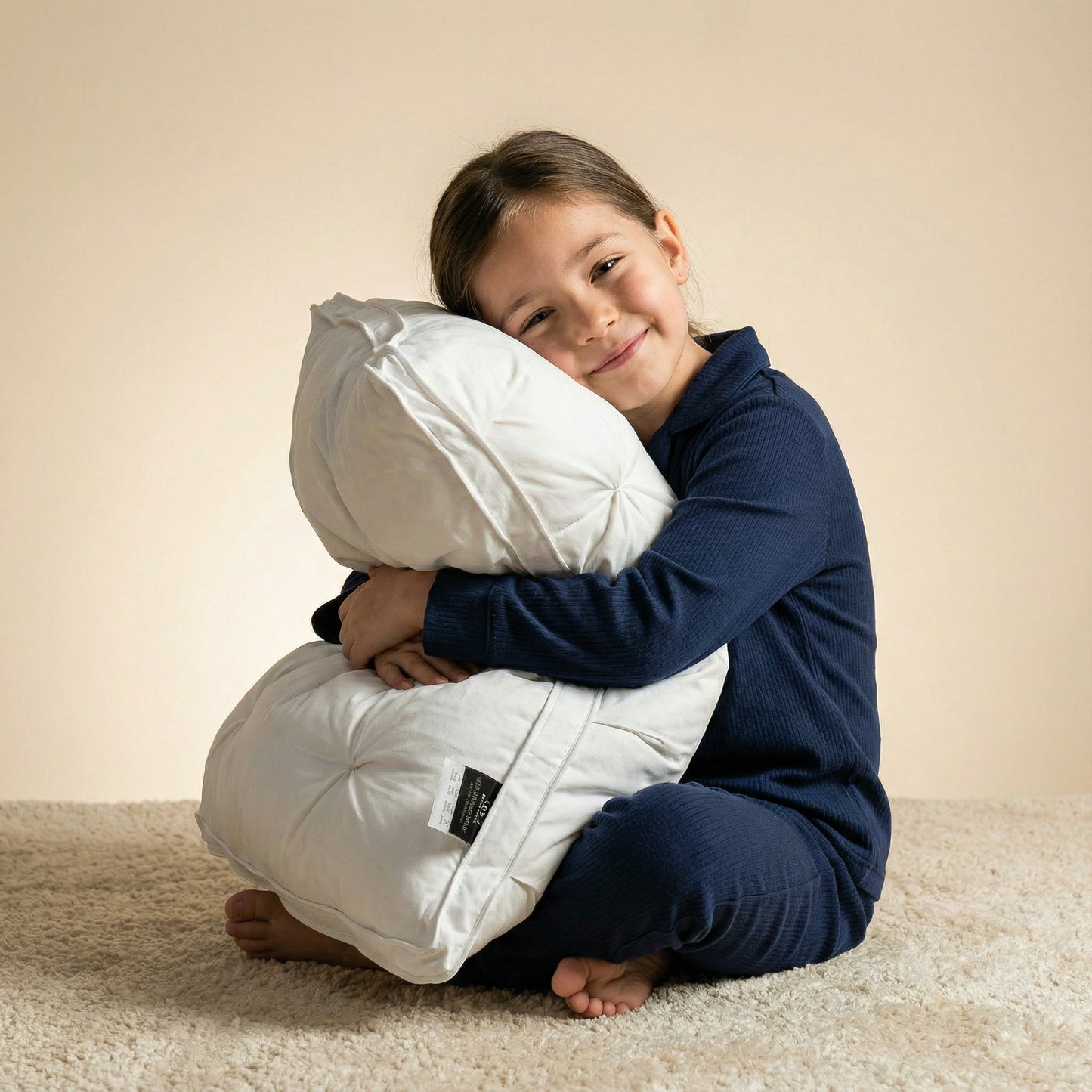 Down Pillow | Soft Support Like in a Hotel | Breathable Cotton Cover