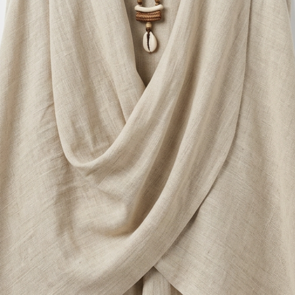 Draped Two-Piece Set
