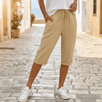 Drawstring Capri