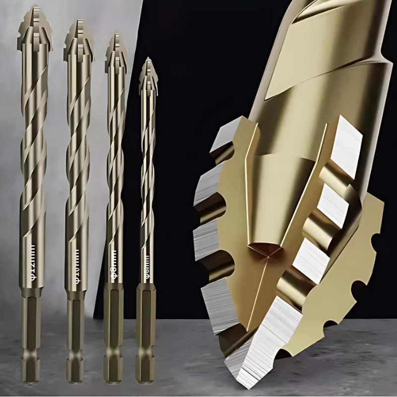 Drill Bit: Multifunctional High Performance Sharp and Durable Drill Bit Set