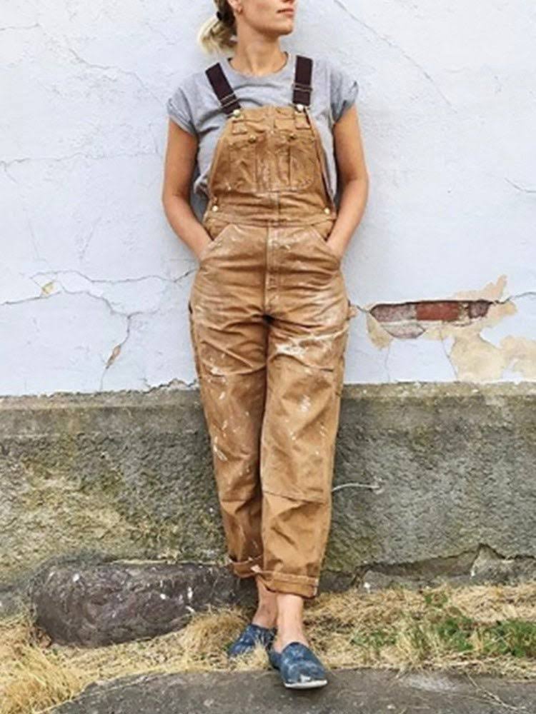 Dungarees Women | Adjustable Straps | Retro Style