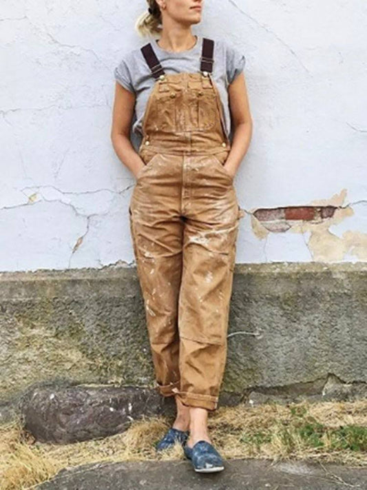 Dungarees Women | Adjustable Straps | Retro Style
