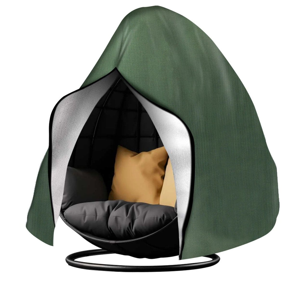 Durable Waterproof Egg Chair Cover – UV Protection and Windproof, Oxford Polyester 210D, 115×190 cm or 230×200 cm