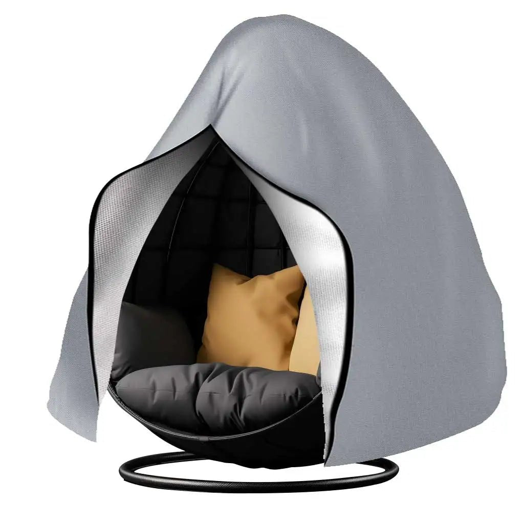 Durable Waterproof Egg Chair Cover – UV Protection and Windproof, Oxford Polyester 210D, 115×190 cm or 230×200 cm