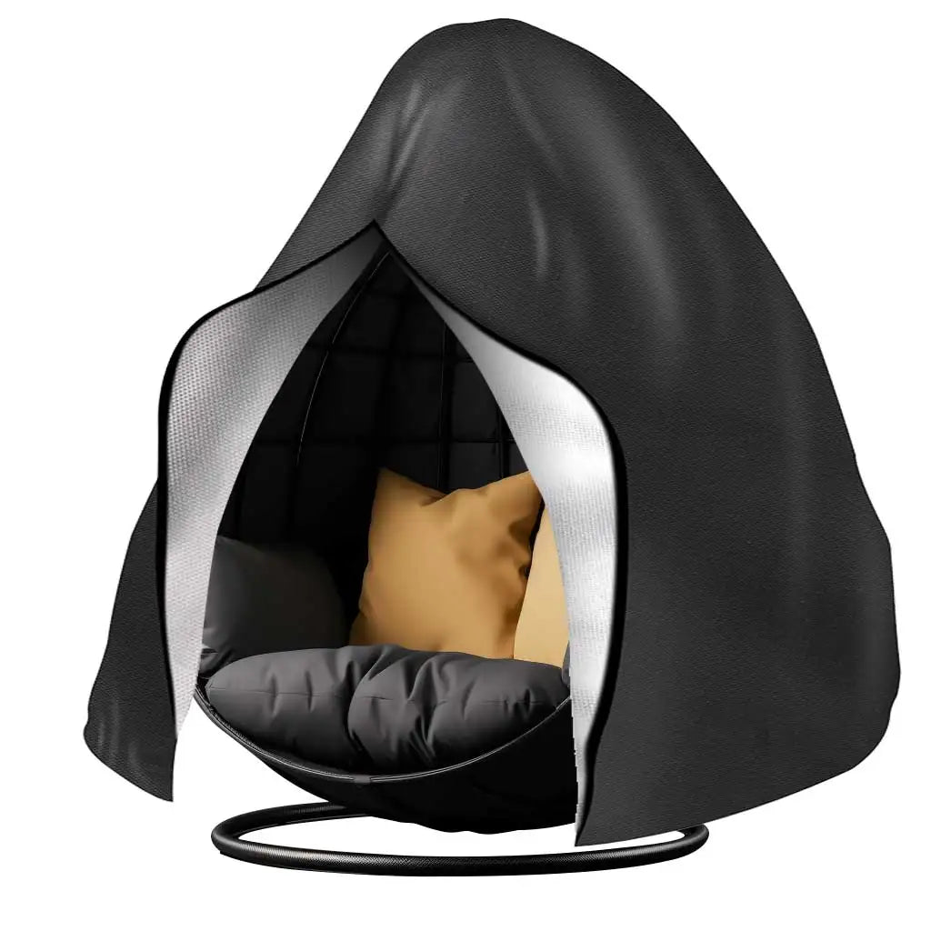 Durable Waterproof Egg Chair Cover – UV Protection and Windproof, Oxford Polyester 210D, 115×190 cm or 230×200 cm