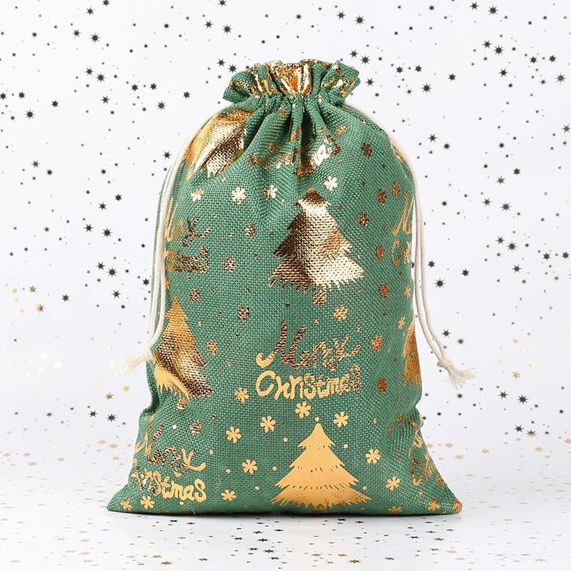 Eco-Friendly Fabric Christmas Gift Bag