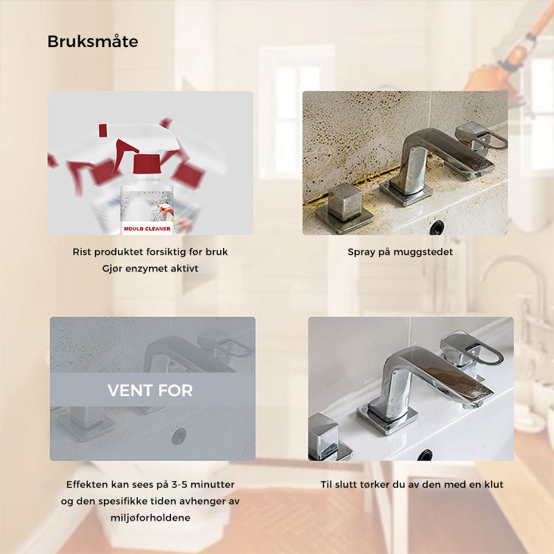 Effective Mould Removal Foam - Removes Mould Stains | Fast Acting