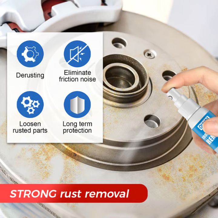 Effective Rust Remover Metal & Chrome | Fast Acting 100 ml