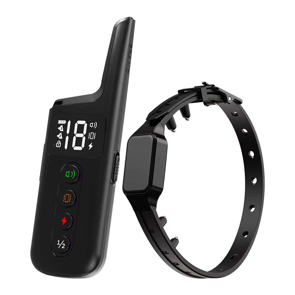 Electric Dog Training Collar – 500m Remote Control, Waterproof IPX7, Shock, Vibration & Sound Modes