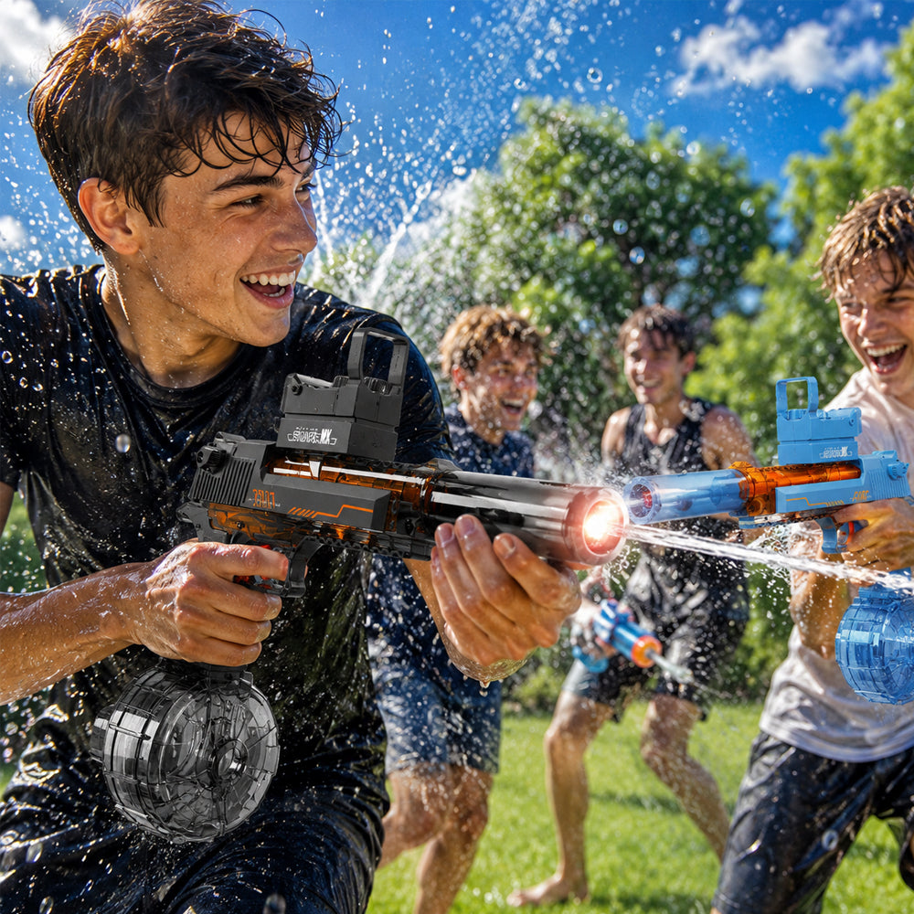 Electric Water Gun with Cool LED Light