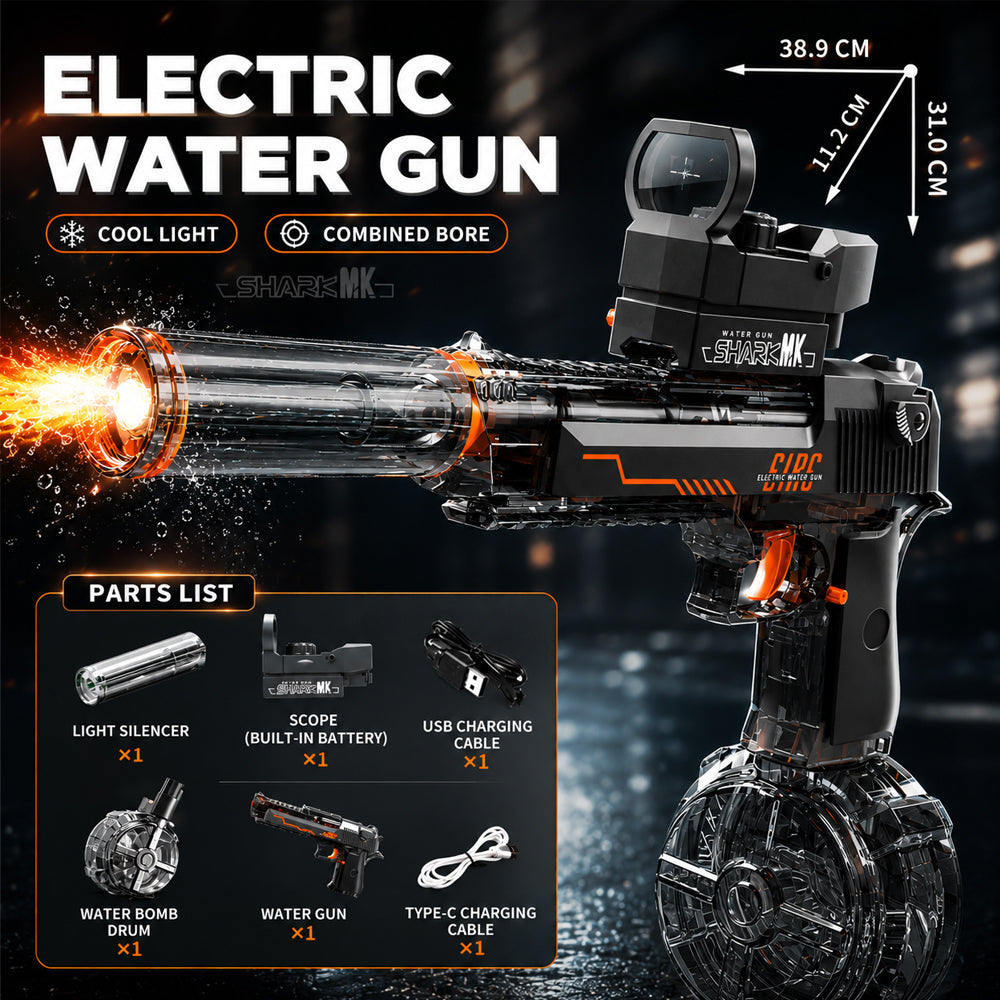 Electric Water Gun with Cool LED Light