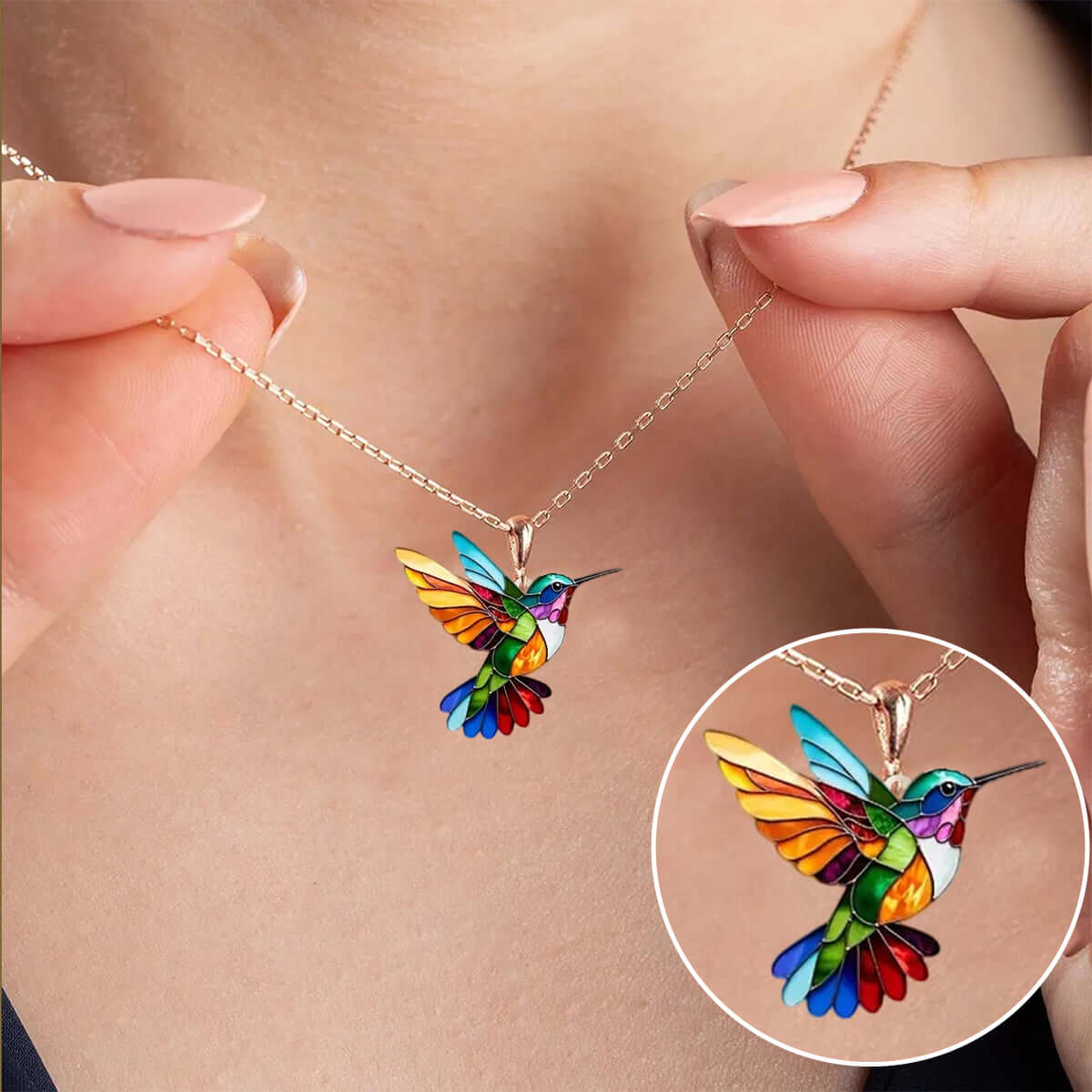 Elegan Hummingbird Necklace: A Symbol of Freedom and Renewal