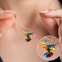 Elegan Hummingbird Necklace: A Symbol of Freedom and Renewal