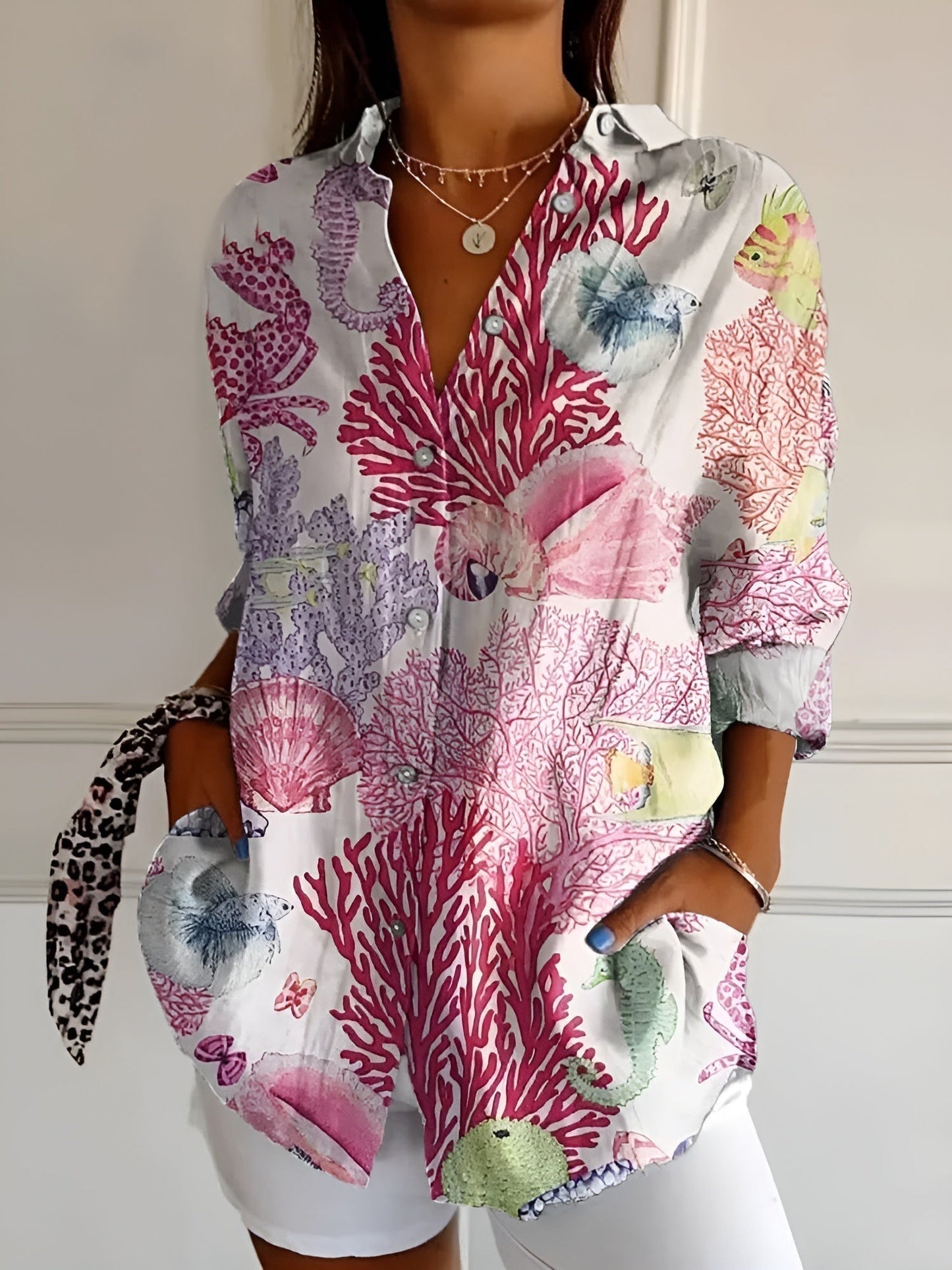 Elegance Button-Up Shirt