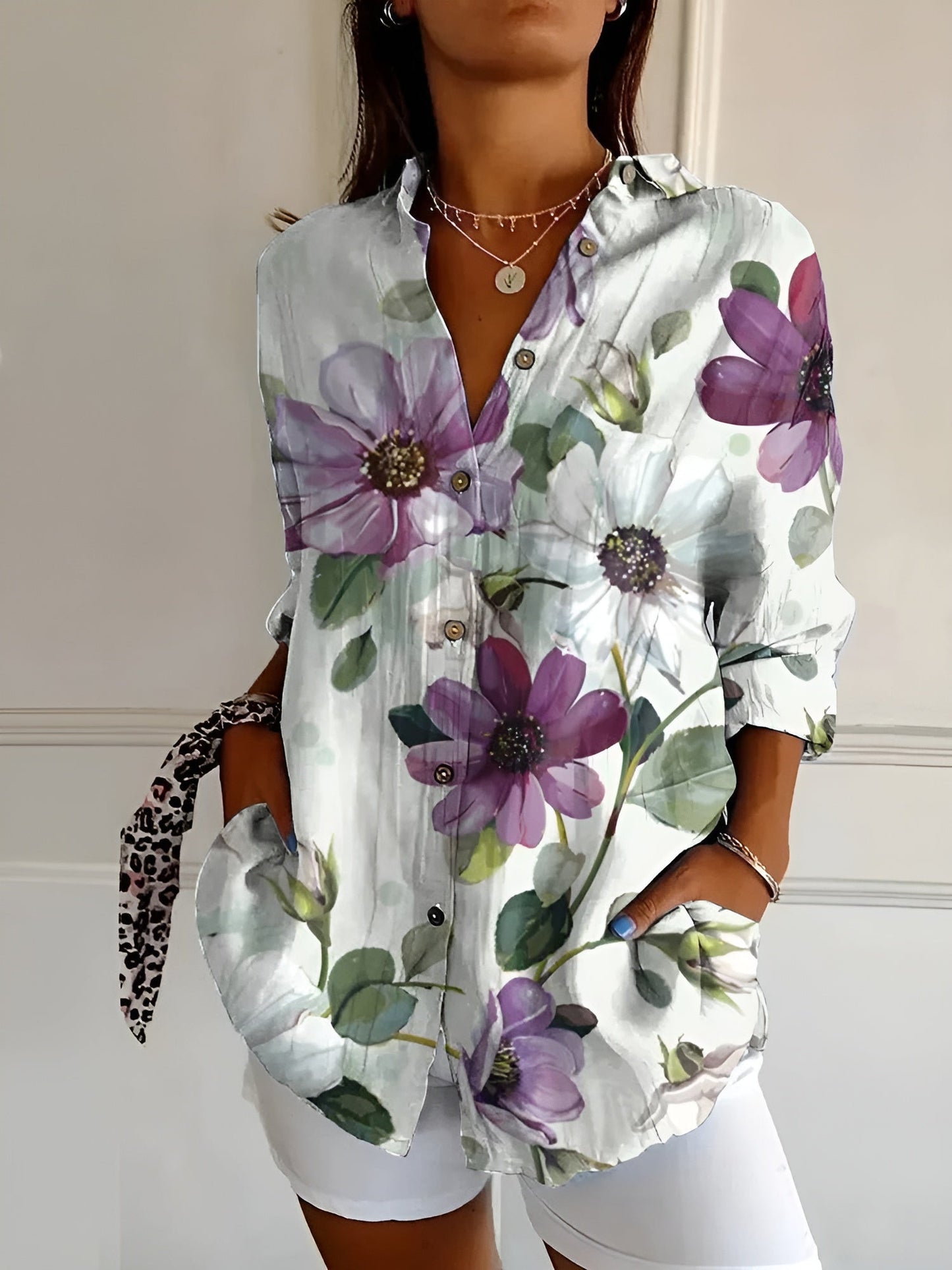 Elegance Button-Up Shirt