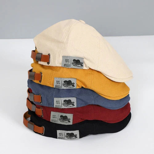 Elegant Adjustable Beret for Men