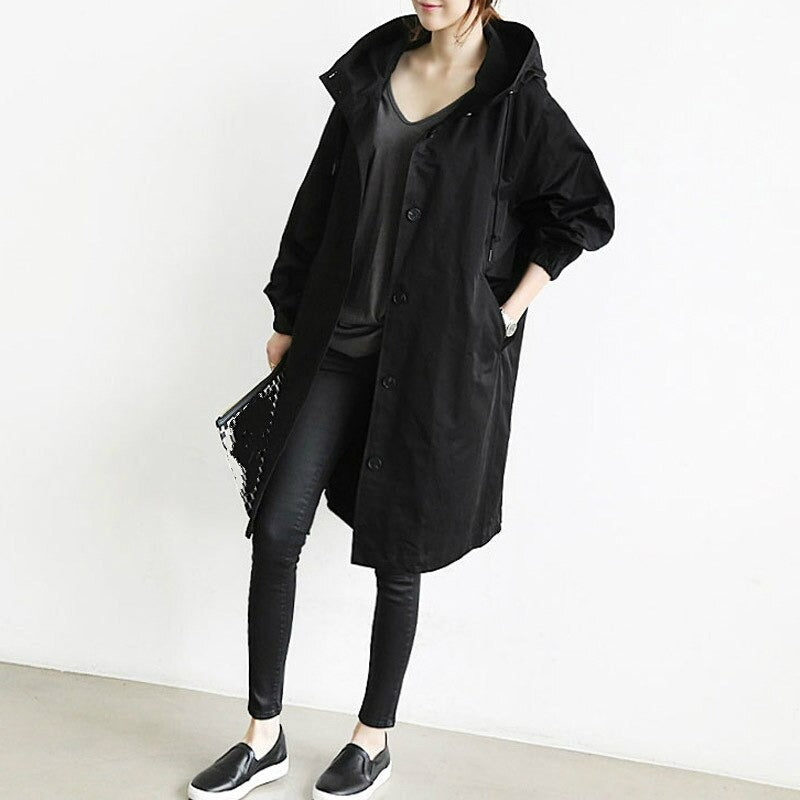Elegant and waterproof trench coat