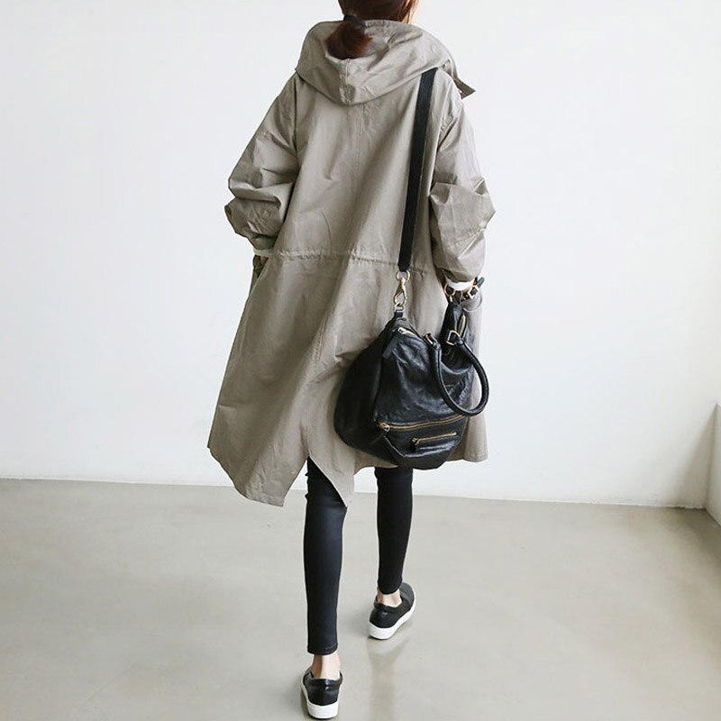 Elegant and waterproof trench coat