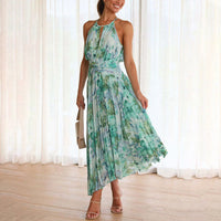 Elegant Floral Breeze Maxi Dress for Summer