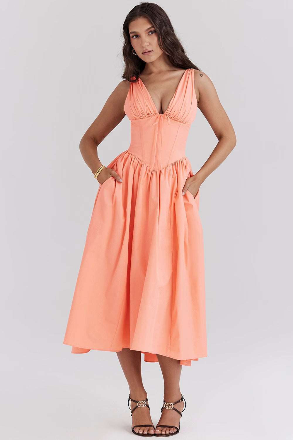 Elegant Floral Dress for Summer