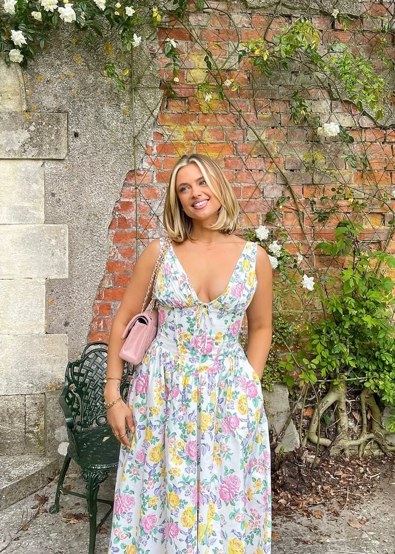 Elegant Floral Dress for Summer