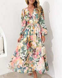 Elegant Floral Maxi Dress - Stunning & Versatile