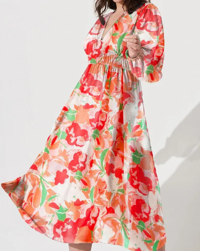 Elegant Floral Maxi Dress - Stunning & Versatile