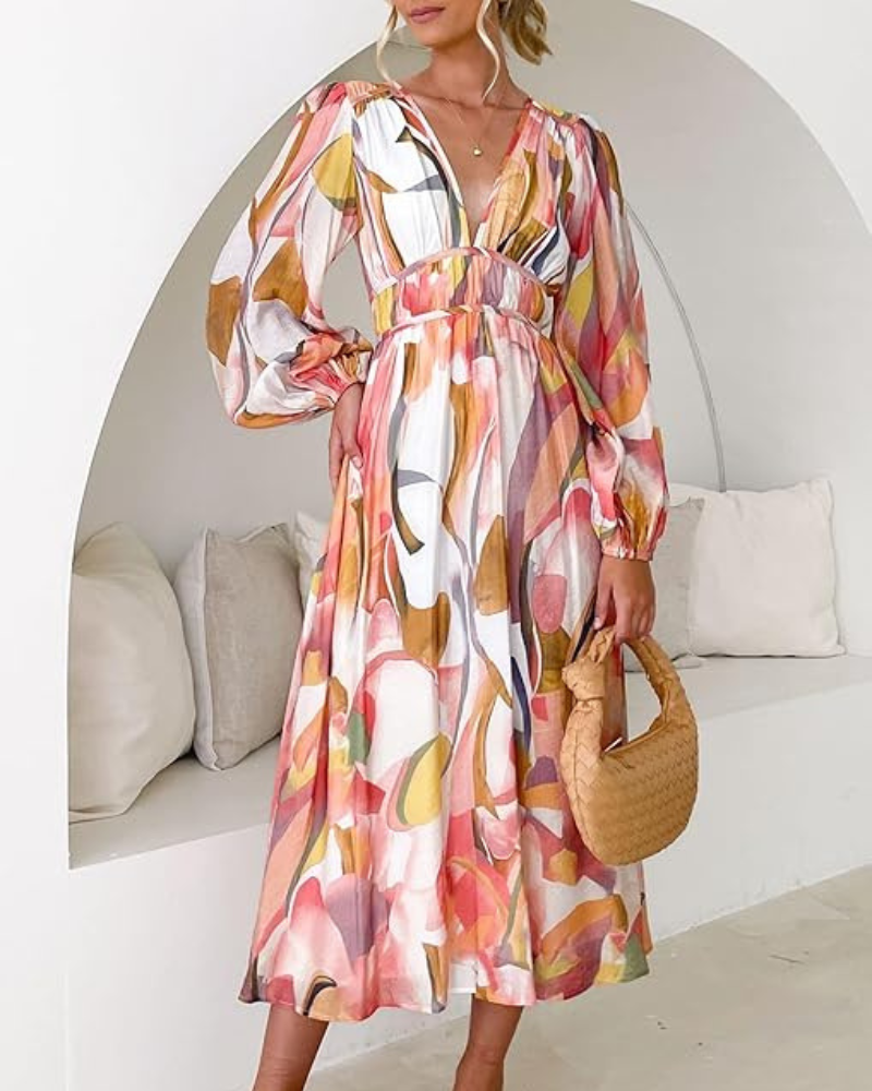 Elegant Floral Maxi Dress - Stunning & Versatile