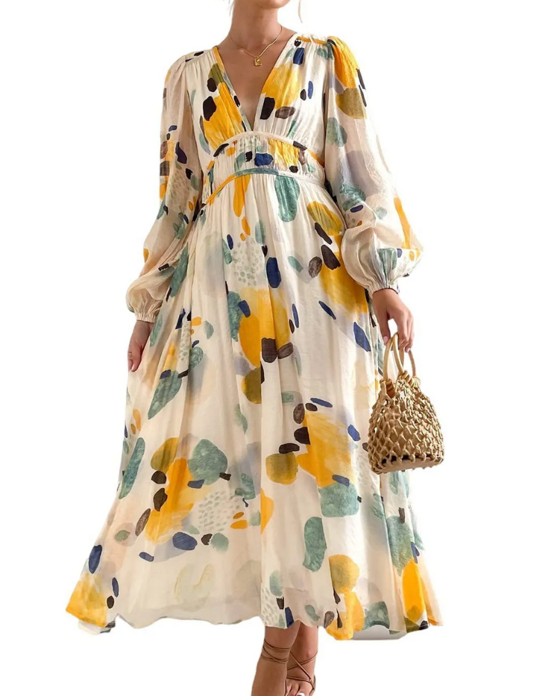 Elegant Floral Maxi Dress - Stunning & Versatile