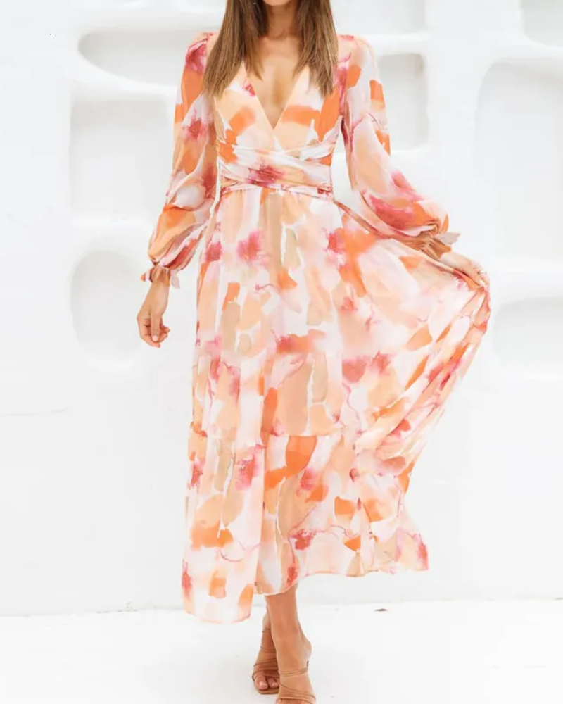 Elegant Floral Maxi Dress - Stunning & Versatile
