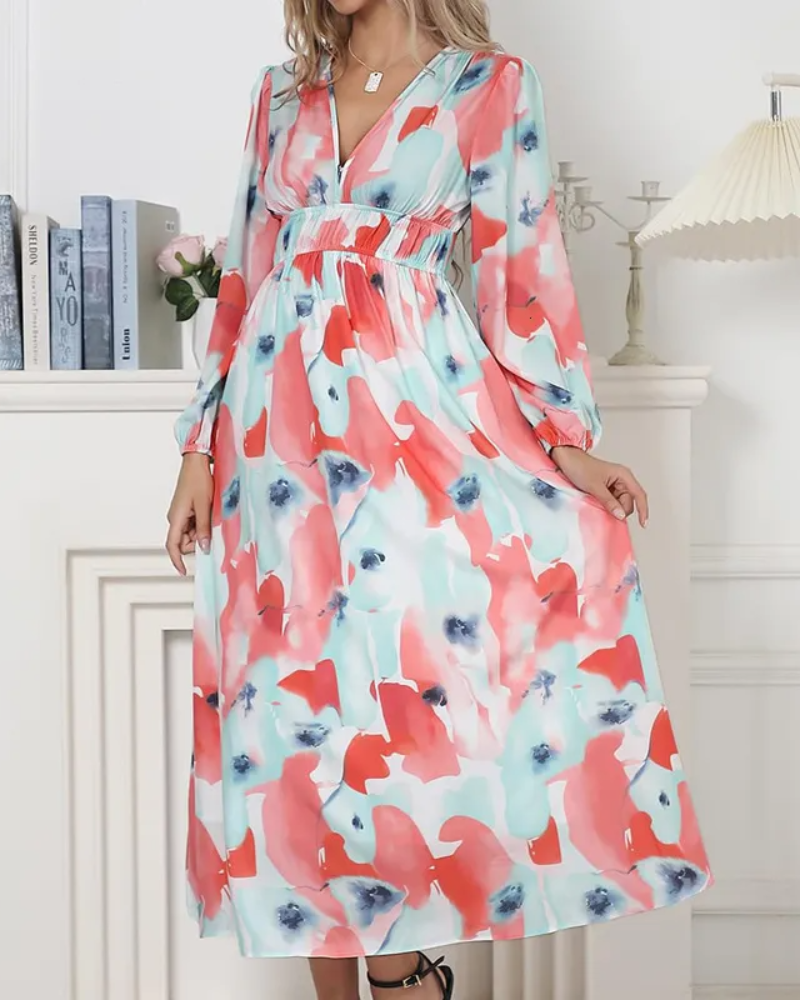 Elegant Floral Maxi Dress - Stunning & Versatile