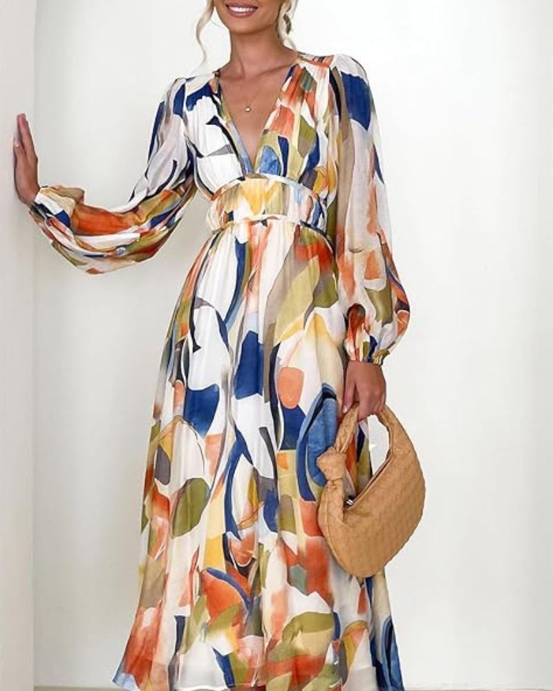 Elegant Floral Maxi Dress - Stunning & Versatile